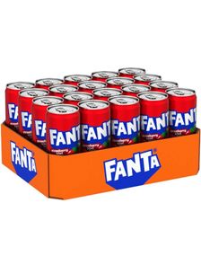 20 stk Fanta Strawberry & Kiwi - Helt Brett 20x330 ml
