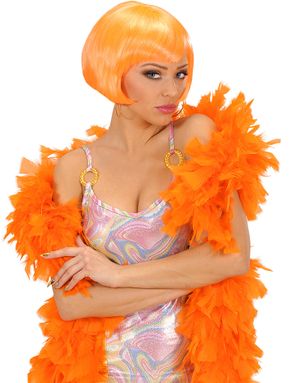Feather Boa - Orange