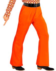 70 Tals Orange Byxor för Män