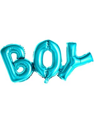 BOY - Folieballong för Luft 36 cm