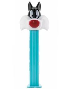 Looney Tunes Sylvester Pez-hållare med 2 st Pez-paket