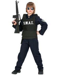 S.W.A.T Maskeradväst (Barn)