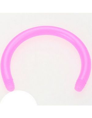 Rund Rosa Bioplast Stång - 1,2 x 6 mm