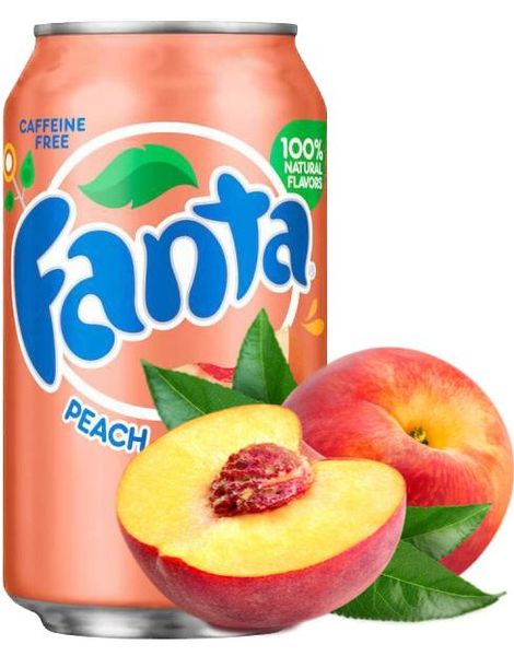 Fanta Peach 355 ml (USA Import)