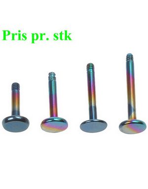 Multi Labrett stång i Titan till 1,6 mm Kula