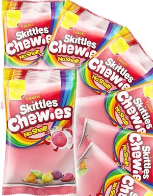 12 st Skittles Chewies No Shell - Mjuka Skittles med Fruktsmak - Hel Låda