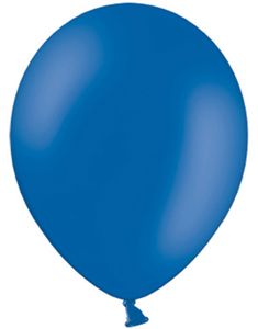 100 st 13 cm - MEGAPACK -  Blå Små Ballonger