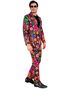 70-Talls UV Glow Hippie Kostymedress
