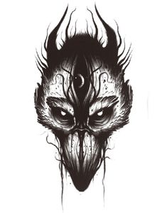 Dark Beast (Fake Tattoo)