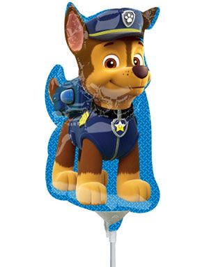 Chase Folieballong 78x58 cm - Paw Patrol