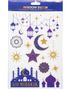 2 Ark med Eid Mubarak Vindusdekorasjoner