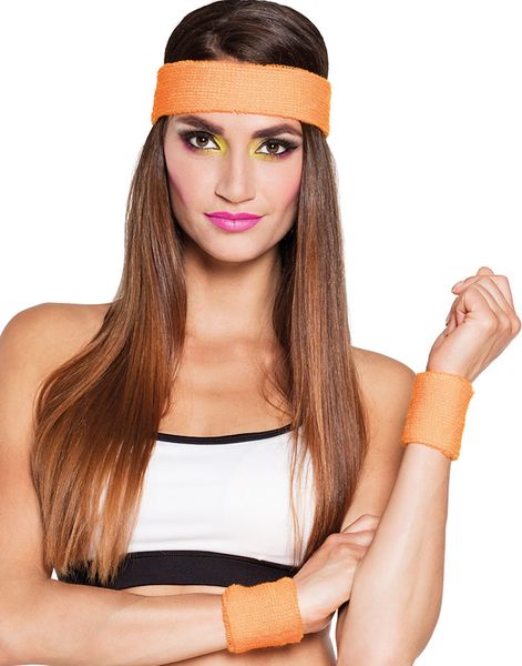 3 st Orange Svettband