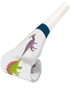 8 Partyvisslor - Happy Dinosaur