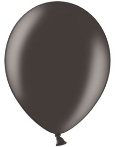 50 st 30 cm – Metallicsvarta Ballonger