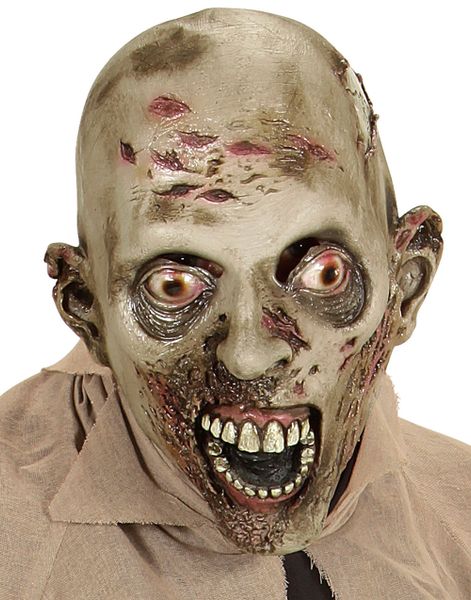 Zombiemask i Latex
