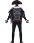 Day of the Dead Bandit Unisex Kostym med handskar och hatt