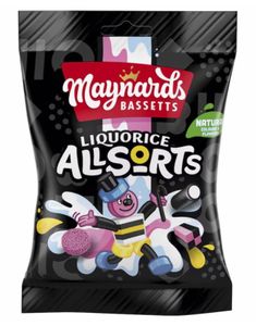 110 gram Maynards Bassetts Liquorice Allsorts / Engelsk Lakritskonfekt