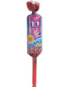Chupa Chups Melody Pops med Jordgubbssmak 15 gram