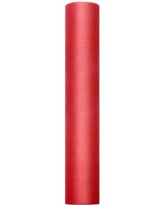 RÖD Bordslöpare i Tyll 30 cm x 9 meter