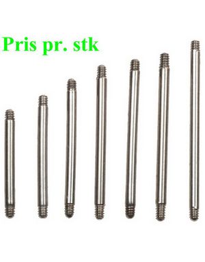 Rak stång till 1,2 mm Kula