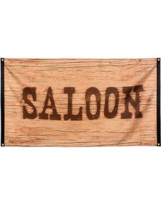 Saloon 90x150 cm Banderoll - Sheriff