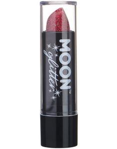 Rött Läppstift med Glitter