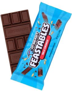 Mr. Beast Bar Crunch Mjölkchoklad med Puffat Ris 60 g
