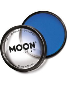 Blått Neon UV/Blacklight Vattenbaserat Ansikt- och Kroppssmink