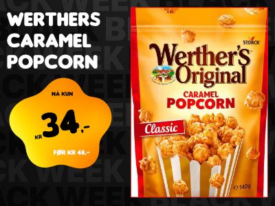 Werthers Original Caramel Popcorn 140 gram