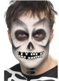 Makeup Kit – Svart/Vitt Maskeradsmink