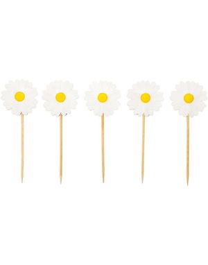Kakepynt - 10 stk Prestekrager Blomst