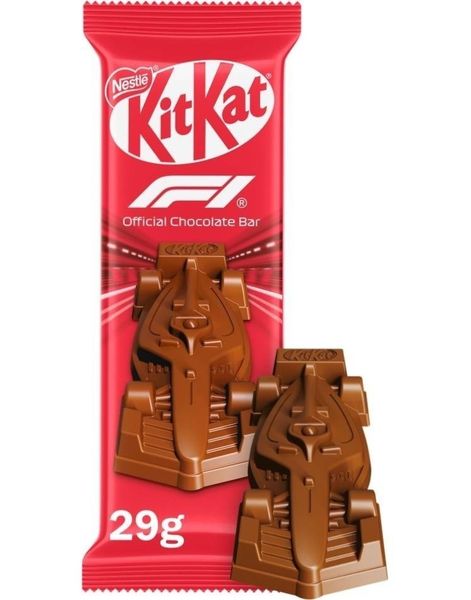KitKat F1 Racing Cars - Formel 1 Chokladfigur - Limited Edition 29 gram