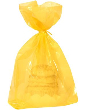 30 st Gula Godispåsar i Plast