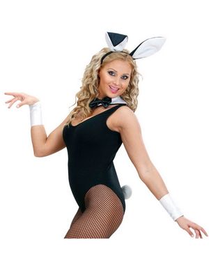 Bunny Set i Svart och Vitt - 5 Delar