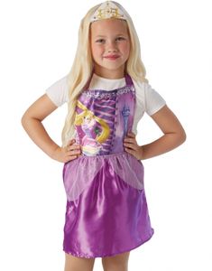 Licensierad Disney Tangled Dräkt till Barn - Strl 3-6 ÅR