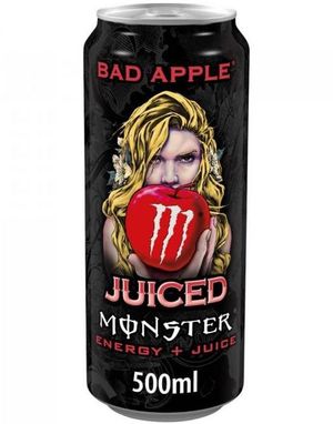 1 stk Monster Energy Juiced Bad Apple 500 ml Energidrikk