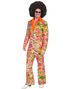 60's Blomstrete Hippie Kostymedress til Herre - Medium