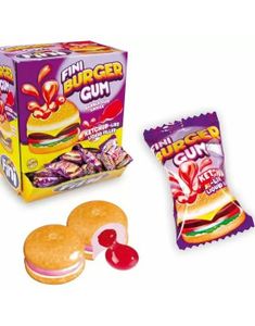 200 stk Fini Burger Tuggummi