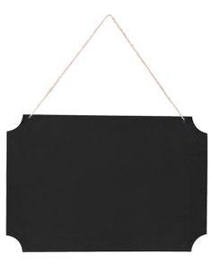 Hängande Krittavla med 2 Kritor 45x30 cm