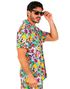 Blomstrete Hawaii Skjorte med Hodeskaller
