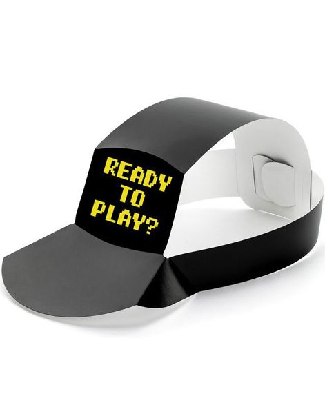 DIY Gaming Party - 6 stk Paper Caps