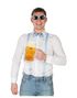 Oktoberfest Kostymesett med Briller, Bukseseler og Sløyfe