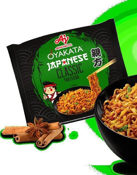 Aj Oyakata Japanese Classic Yakisoba Instant Ramen 91 gram