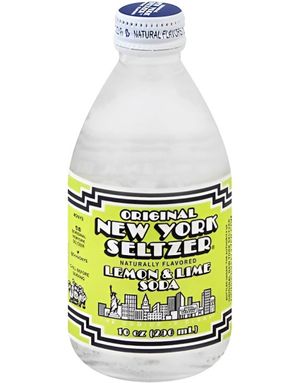 Original New York Seltzer Lemon & Lime Soda - Läsk med Citron- och Limesmak 296 ml (USA)