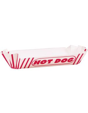 8 stk Hot Dog-Bägare i Papp
