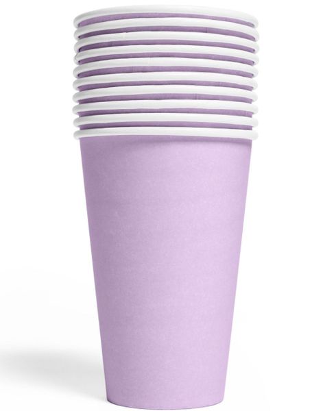 10 stk Lavendel Pappkrus 350 ml