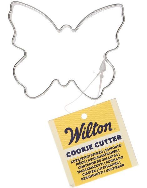 Wilton Kake- og Kjeksutstikker - Sommerfugl 6,5x5,5 cm