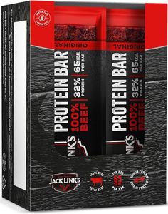 14 st Jack Link's Meat Snacks Beef Jerky Bar Original - Hel Låda 315 gram (USA Import)