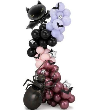 Ballong Buesett med 88 Halloween Ballonger
