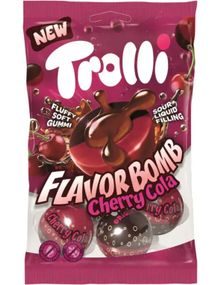 Trolli Flavour Bomb Cherry Cola - Gelegodteri med Cherry Cola 75 gram